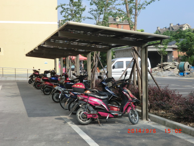 搭建小區專用非機動車停車棚,認準（zhǔn）91视频福利指定品牌