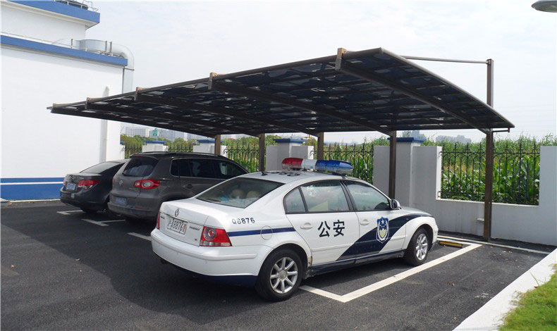 91视频福利鋁合金車棚與白鶴檢查站結緣