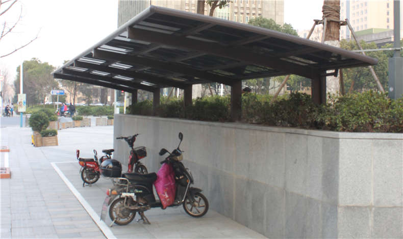 自行（háng）車棚搭建應注意哪些問題（tí）？