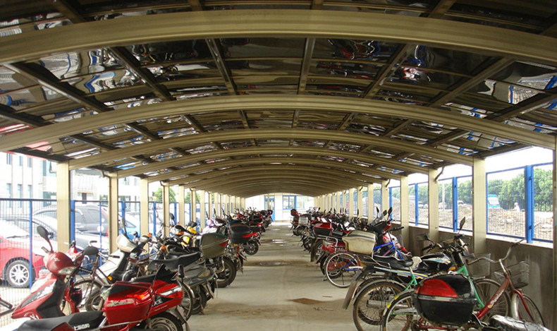全國小區內都（dōu）必須要安裝電動車車棚
