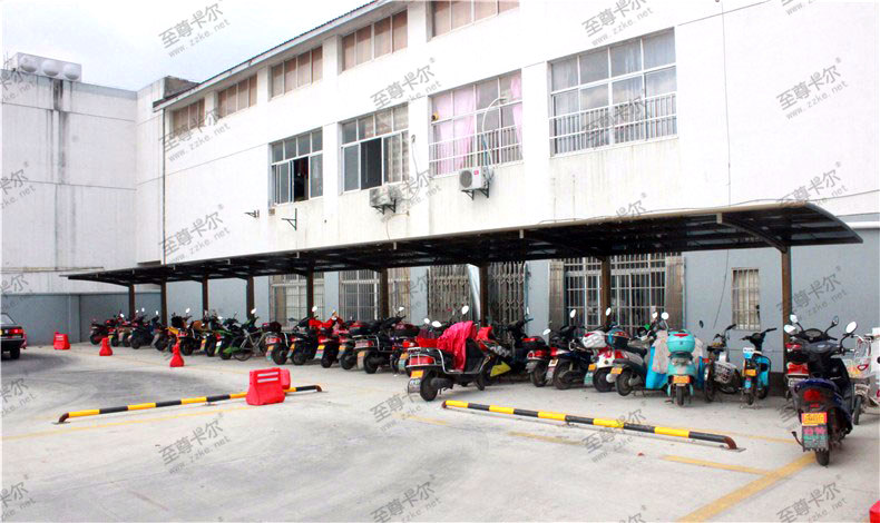 91视频福利鋁合金車棚進駐吳中駕校
