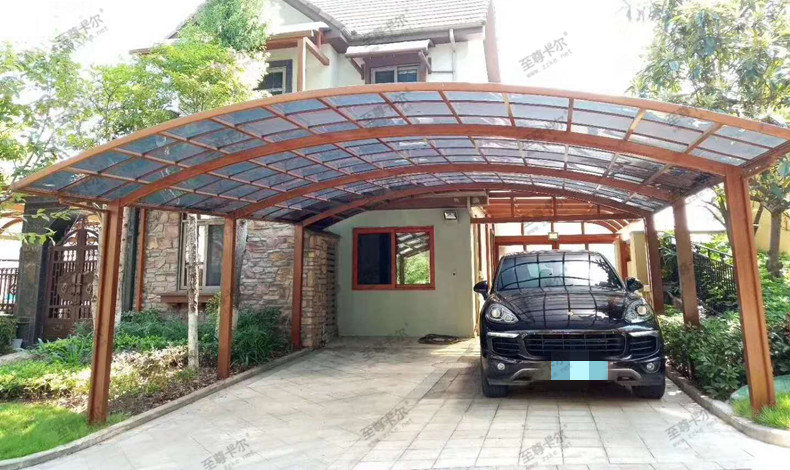 做車棚為什麽要選擇鋁合金車棚，鋁合金車棚多少錢一平？