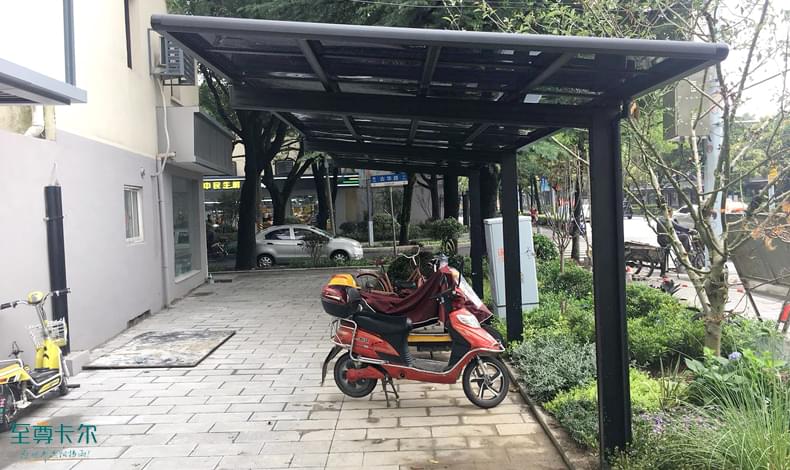 非機動車棚（péng）價格？非機動車棚多少錢一平米？