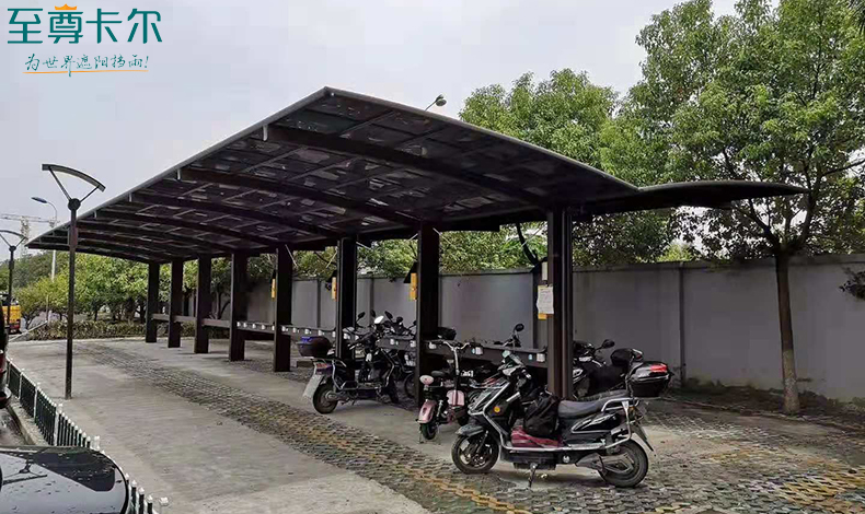 自行車（chē）擋雨棚？自行車棚北京廠家？